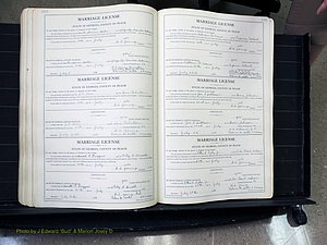 Peach Co, GA, Marriages, Book A, 1926-1960 pg 284-285.JPG