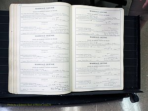 Peach Co, GA, Marriages, Book A, 1926-1960 pg 298-299.JPG