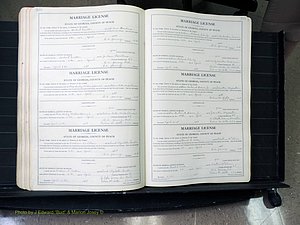 Peach Co, GA, Marriages, Book A, 1926-1960 pg 310-311.JPG