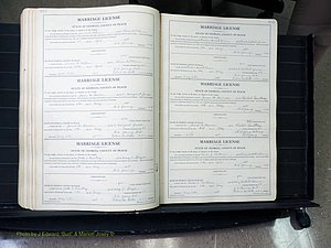 Peach Co, GA, Marriages, Book A, 1926-1960 pg 312-313.JPG