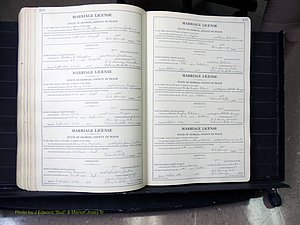 Peach Co, GA, Marriages, Book A, 1926-1960 pg 326-327.JPG