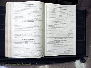 Peach Co, GA, Marriages, Book A, 1926-1960 pg 330-331.JPG