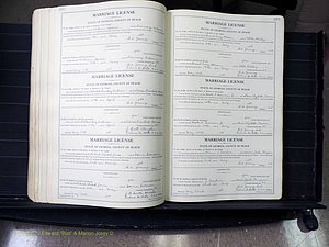 Peach Co, GA, Marriages, Book A, 1926-1960 pg 380-381.JPG