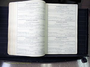 Peach Co, GA, Marriages, Book A, 1926-1960 pg 388-389.JPG