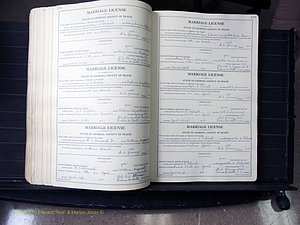 Peach Co, GA, Marriages, Book A, 1926-1960 pg 396-397.JPG