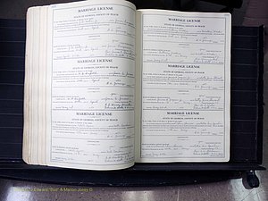 Peach Co, GA, Marriages, Book A, 1926-1960 pg 398-399.JPG