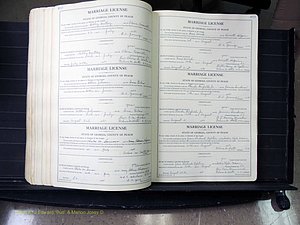 Peach Co, GA, Marriages, Book A, 1926-1960 pg 402-403.JPG