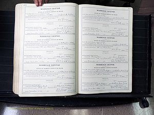 Peach Co, GA, Marriages, Book A, 1926-1960 pg 426-427.JPG