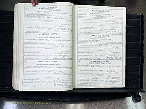 Peach Co, GA, Marriages, Book A, 1926-1960 pg 440-441.JPG