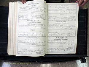 Peach Co, GA, Marriages, Book A, 1926-1960 pg 516-517.JPG