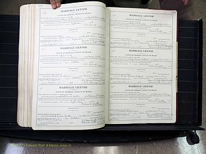 Peach Co, GA, Marriages, Book A, 1926-1960 pg 518-519.JPG