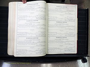 Peach Co, GA, Marriages, Book A, 1926-1960 pg 524-525.JPG