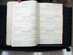 Peach Co, GA, Marriages, Book A, 1926-1960 pg 528-529.JPG