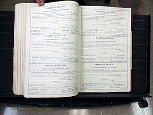 Peach Co, GA, Marriages, Book A, 1926-1960 pg 530-531.JPG