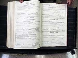 Peach Co, GA, Marriages, Book A, 1926-1960 pg 538-539.JPG