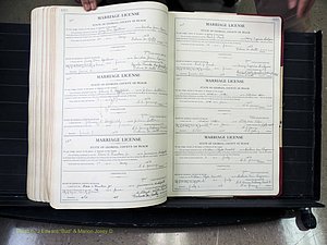 Peach Co, GA, Marriages, Book A, 1926-1960 pg 550-551.JPG