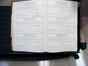 Peach Co, GA, Marriages, Book B, 1925-1991 pg 044-045.JPG
