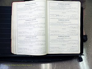 Peach Co, GA, Marriages, Book B, 1925-1991 pg 076-077.JPG
