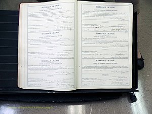 Peach Co, GA, Marriages, Book B, 1925-1991 pg 098-099.JPG