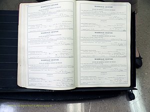 Peach Co, GA, Marriages, Book B, 1925-1991 pg 104-105.JPG