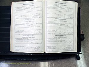 Peach Co, GA, Marriages, Book B, 1925-1991 pg 118-119.JPG