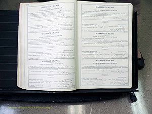 Peach Co, GA, Marriages, Book B, 1925-1991 pg 124-125.JPG