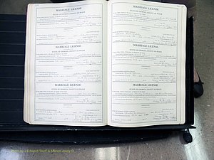 Peach Co, GA, Marriages, Book B, 1925-1991 pg 136-137.JPG