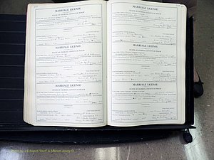 Peach Co, GA, Marriages, Book B, 1925-1991 pg 142-143.JPG