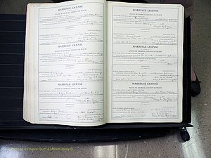 Peach Co, GA, Marriages, Book B, 1925-1991 pg 148-149.JPG