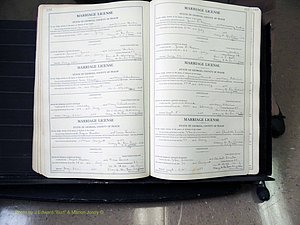 Peach Co, GA, Marriages, Book B, 1925-1991 pg 166-167.JPG
