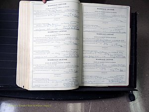 Peach Co, GA, Marriages, Book B, 1925-1991 pg 532-533.JPG