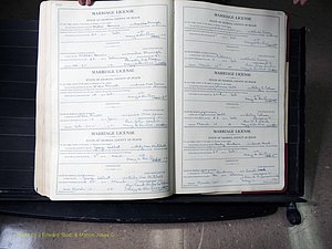 Peach Co, GA, Marriages, Book B, 1925-1991 pg 556-557.JPG