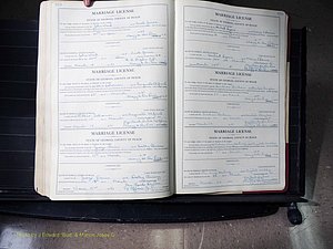 Peach Co, GA, Marriages, Book B, 1925-1991 pg 558-559.JPG