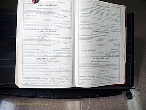 Peach Co, GA, Marriages, Book B, 1925-1991 pg 566-567.JPG