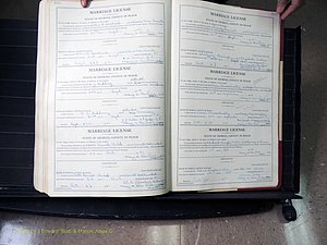 Peach Co, GA, Marriages, Book B, 1925-1991 pg 582-583.JPG