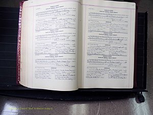 Peach Co, GA, Marriages, Book E, 1960-1984 pg 156-157.JPG