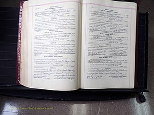 Peach Co, GA, Marriages, Book E, 1960-1984 pg 174-175.JPG