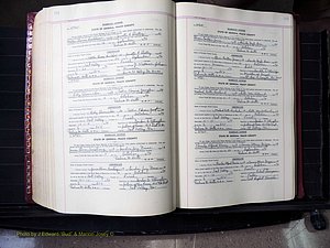 Peach Co, GA, Marriages, Book E, 1960-1984 pg 354-355.JPG