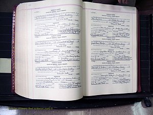 Peach Co, GA, Marriages, Book E, 1960-1984 pg 422-423.JPG
