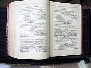 Peach Co, GA, Marriages, Book E, 1960-1984 pg 488-489.JPG