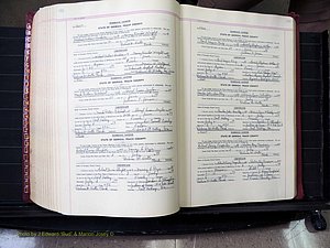 Peach Co, GA, Marriages, Book E, 1960-1984 pg 492-493.JPG