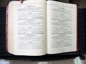 Peach Co, GA, Marriages, Book E, 1960-1984 pg 550-551.JPG