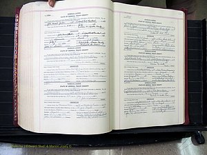 Peach Co, GA, Marriages, Book E, 1960-1984 pg 556-557.JPG