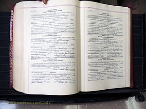 Peach Co, GA, Marriages, Book E, 1960-1984 pg 564-565.JPG