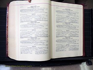 Peach Co, GA, Marriages, Book E, 1960-1984 pg 576-577.JPG