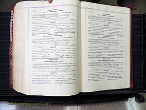Peach Co, GA, Marriages, Book E, 1960-1984 pg 580-581.JPG