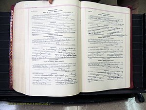 Peach Co, GA, Marriages, Book E, 1960-1984 pg 584-585.JPG