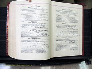Peach Co, GA, Marriages, Book E, 1960-1984 pg 594-595.JPG