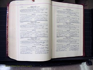 Peach Co, GA, Marriages, Book E, 1960-1984 pg 612-613.JPG
