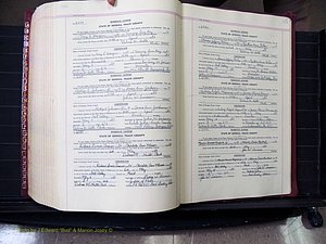 Peach Co, GA, Marriages, Book E, 1960-1984 pg 616-617.JPG